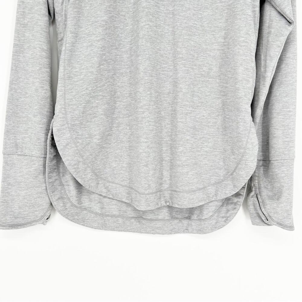 Athleta Uptempo Long Sleeve Tunic Pullover S Grey‎ - Picture 8 of 8